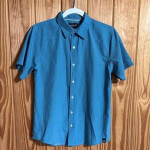 Boys Kenneth Cole Blue Polo Shirt Size 14/16